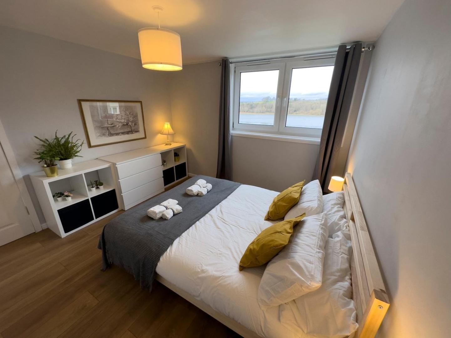 Scandi Style Apartment With Stunning Views Linlithgow Bagian luar foto